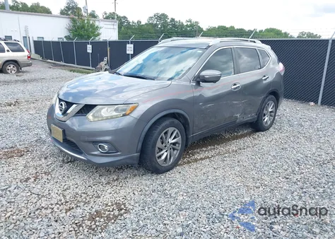 2015 Nissan Rogue Sl from USA, damaged, VIN 5N1AT2MT8FC787519
